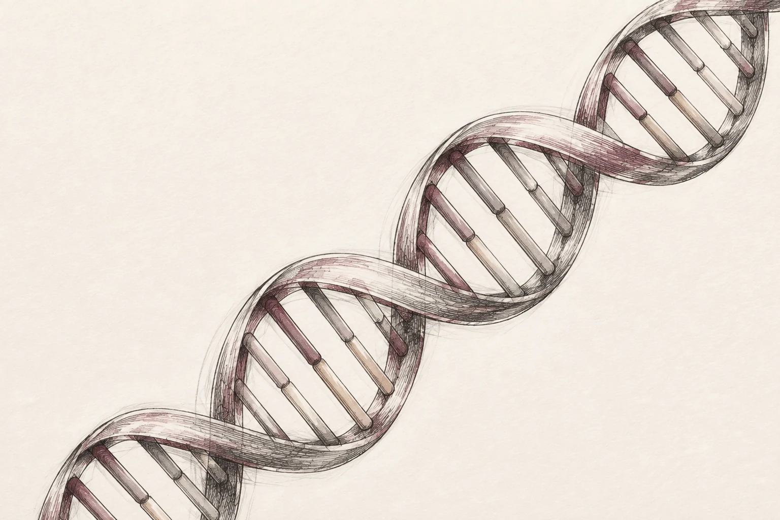 Illustration of a DNA double helix